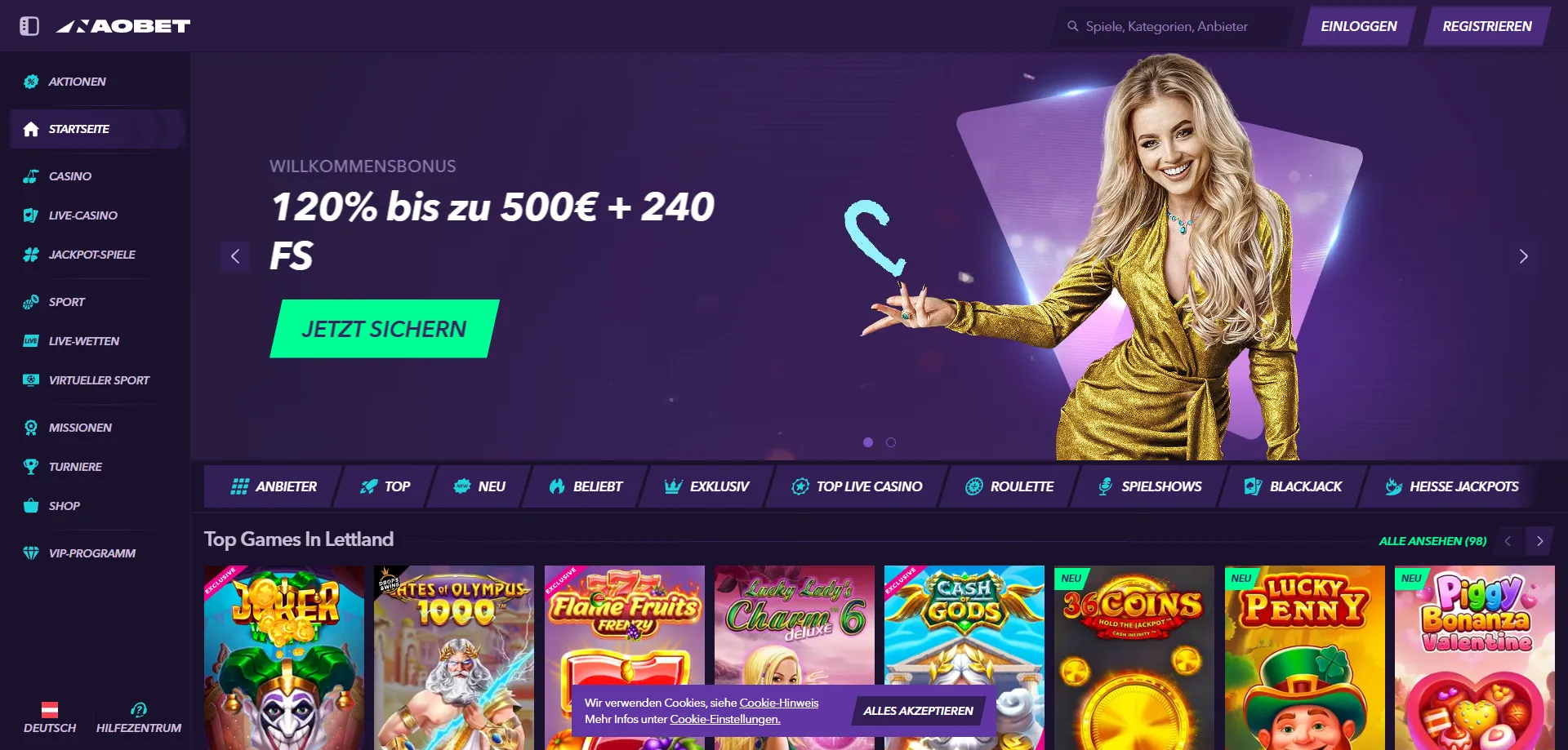 NaoBet Casino Willkommensangebote und Bonuspakete im Überblick